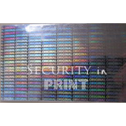 Holographic Self-Adhesive Hologram Security Sticker Tape 50mm Wide Silver HT50-1VS